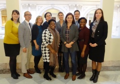 20 October 2015 The members of the Women’s Parliamentary Network and the recipients of the Marshall Memorial Fellowship